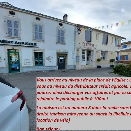 Maison Plein Centre Marais Poitevin * קולון